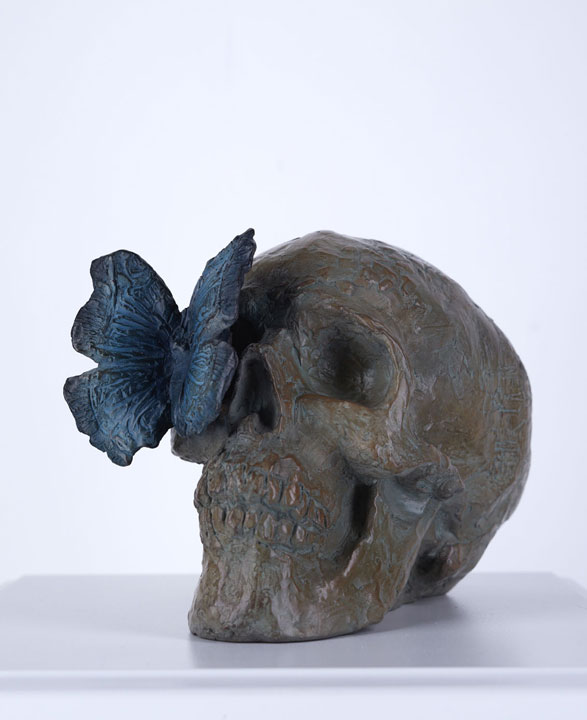 Eternity (scull with butterfly)