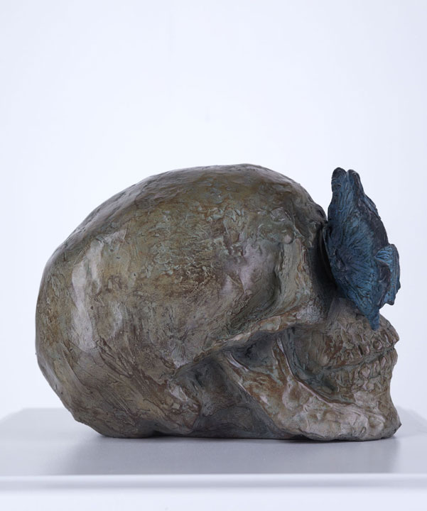 Eternity (scull with butterfly)