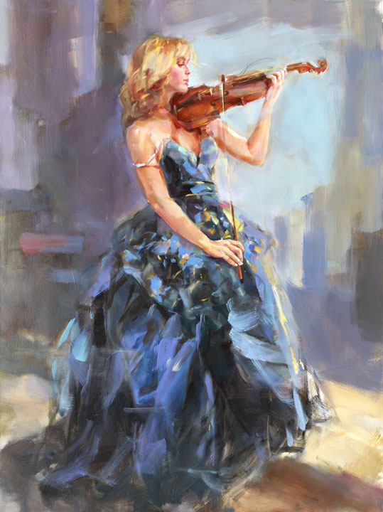 Serenade in blue 1